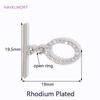 Multi Styles Bracelet Connector Clasps 18K Gold Plated Round/Oval OT Clasps,Toggle Clasp For Jewelry Making,DIY Findings
