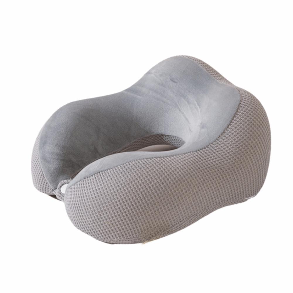 Slow Rebound U-shaped Pillow Soft Neck Support Durable Travel Pillow  Car