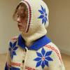 Snowflake Alpaca Balaclava (Cream)