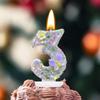 1PC 10 Durable Number Candles Reusable Custom Age Candles for Cakes Food-Safe Plastic Material 7.5x4cm