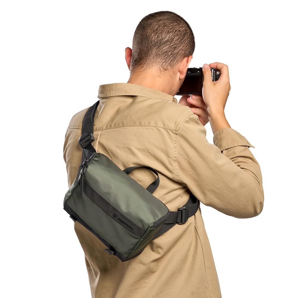 Manfrotto waist bag sling internal partitions can be inner case is can be used as an everyday MB bag, customized, removable, bag, MS2-WB