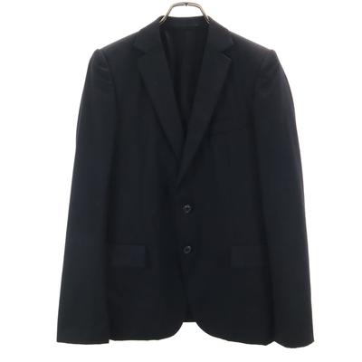 ATTACHMENT Casaco de lã preto feito no Japão Masculino Usado