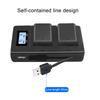 2 Slots Camera Battery Charger LCD Display Battery Charger for Sony NP-FZ100 NP-FW50 NP-FV100 NP-F960 NP-F970 Camera Batteries