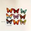50Pcs Assorted Wooden Butterfly Buttons, For DIY Sewing And Scrapbooking Decors Mixed Patterns Cute Cartoon Style Accessories