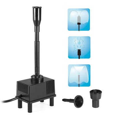 10W Submersible Water Pump with LED Light for Aquarium Fish Tank Pond Garden Bird Bath Fountain