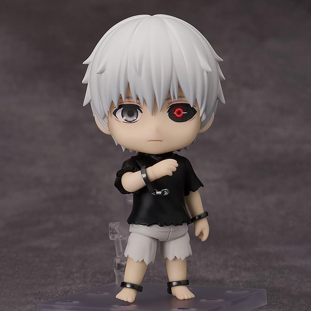 Tokyo Ghoul Statuetta Anime Kaneki Ken Action Figure Carina Statuetta Versione Q Statua Kaneki Ken Modello Rimovibile Ornamento Giocattoli