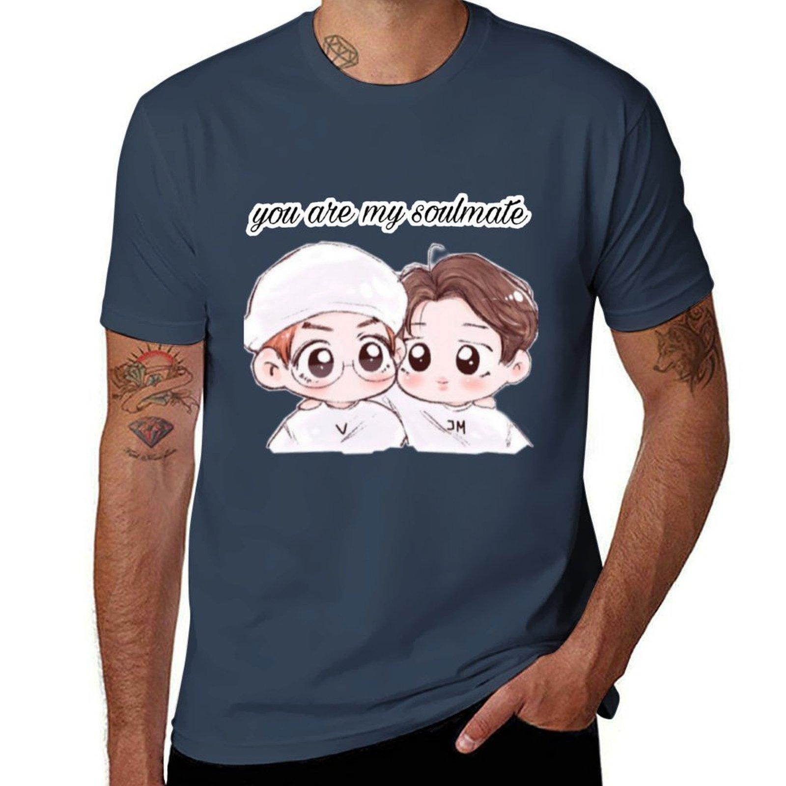 Vmin Best Friend Soulmate Tshirt Casual Work Wear Tshirt S