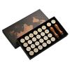 Wax Seal Stamp Gift Box Set 26 Letters Sealing Wax Stamps with 2pcs Wooden Handles Wax Stamp Kits for Cards Envelopes