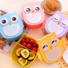 Adorable Owl Design Kids Bento Box With Premium Quality Materials And Utensils Included