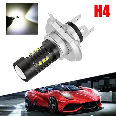 6000K Światła Samochodowe COB LED Konwersja Żarówka Reflektora DC 12V-24V Zamiennik
