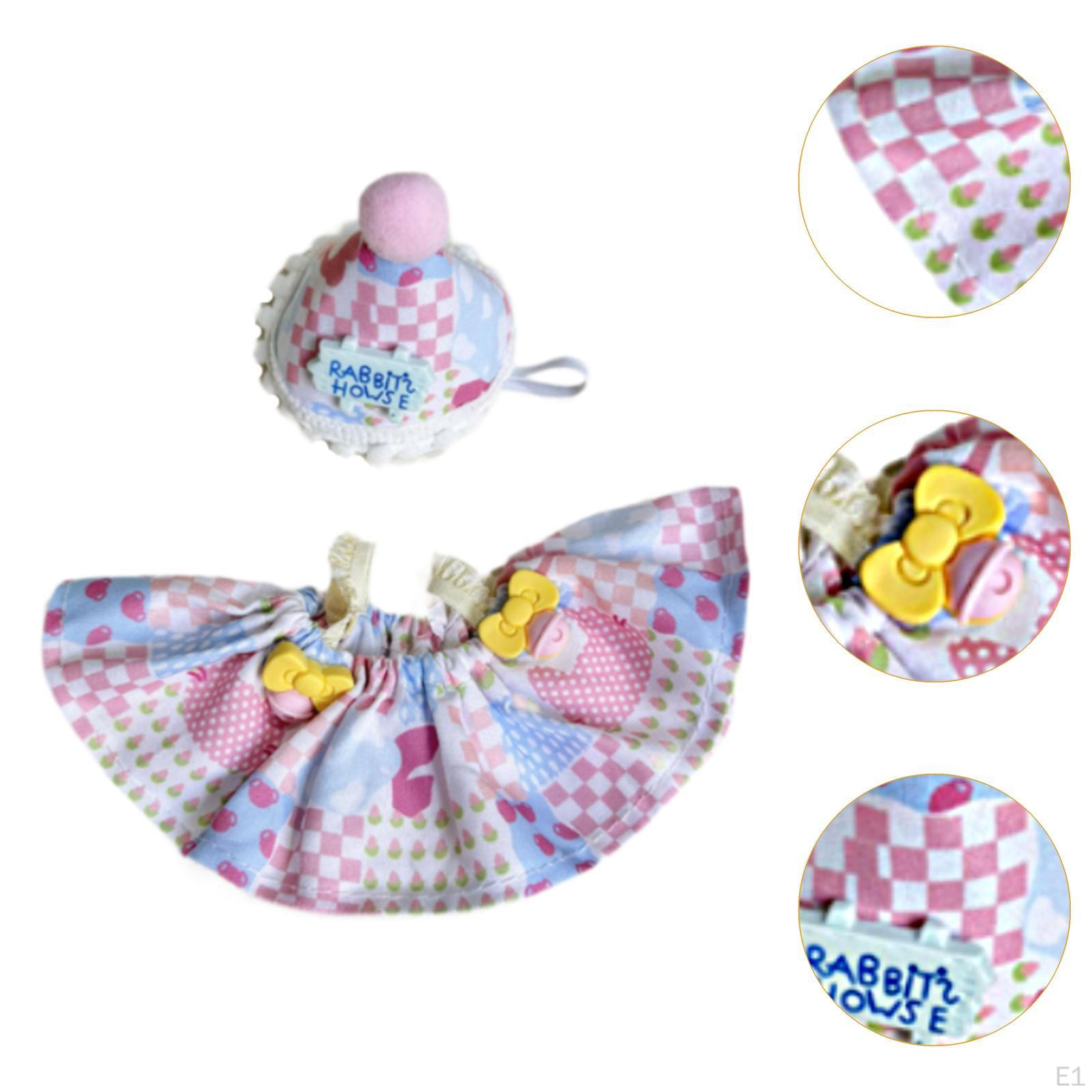 20 см платье для куклы для девочек костюмы аксессуары одежда для детей подарок украшение — фото 2