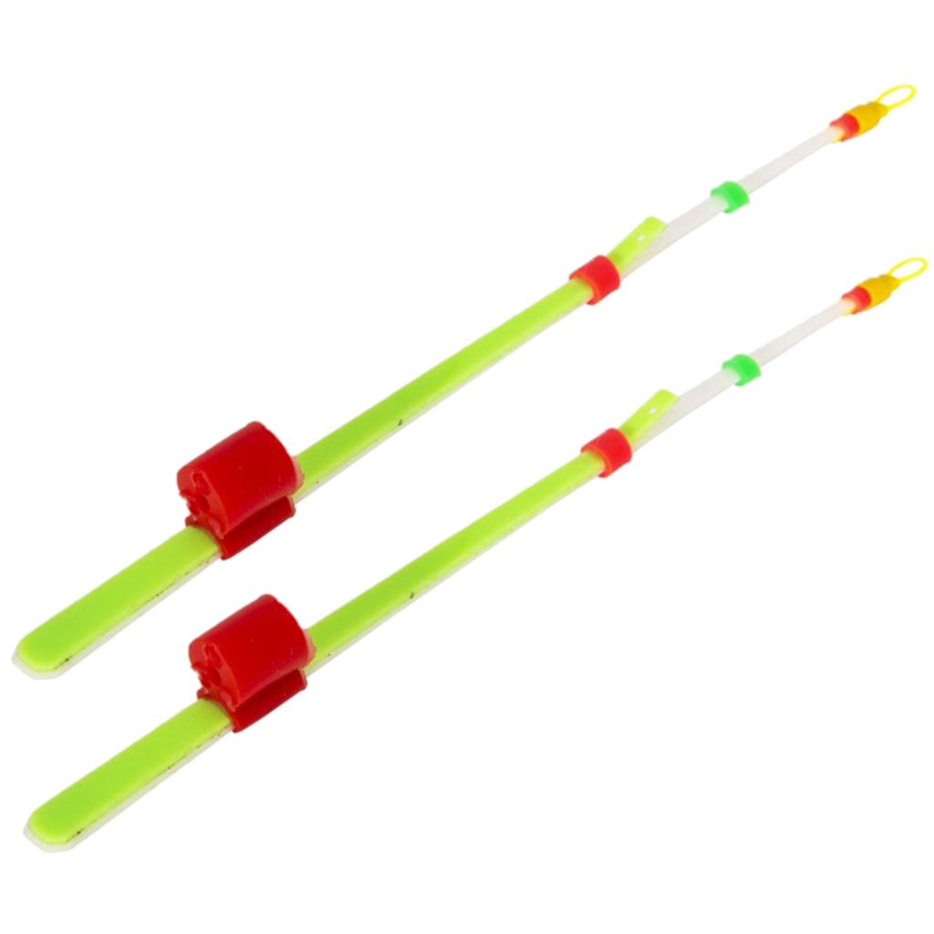 5Pcs Fast Fishing Bobber Set Fishing Float Device Winter Ice Fishing Rod Top Tip Rod Front End Section Bobber Indicator