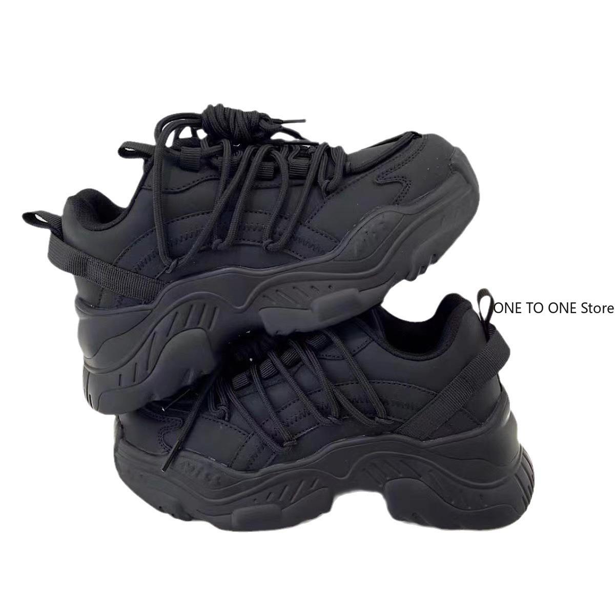 Роскошные туфли женские дизайнерские кроссовки на платформе белые черные туфли — фото 6