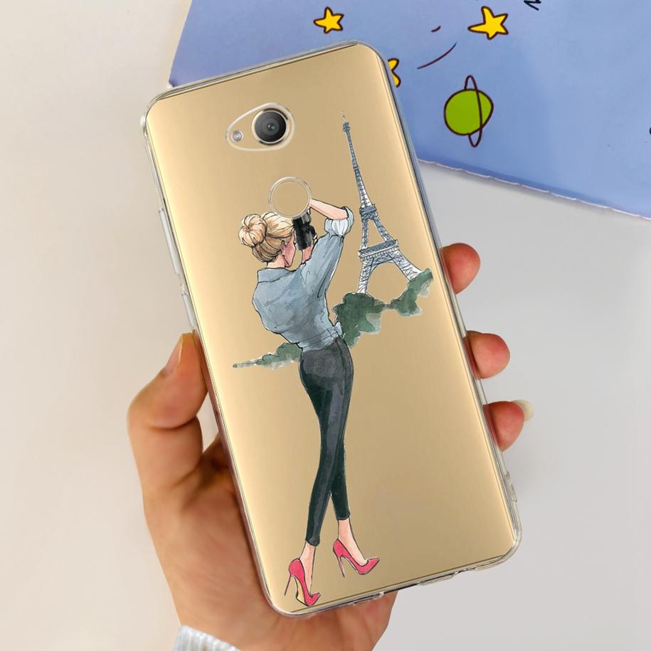 For Sony Xperia XA2 XA 2 Case H3113 H3123 H3133 H4113 Cover Cute Astronaut Silicone Soft Fundas For Sony Xperia XA2 Ultra Hoesje