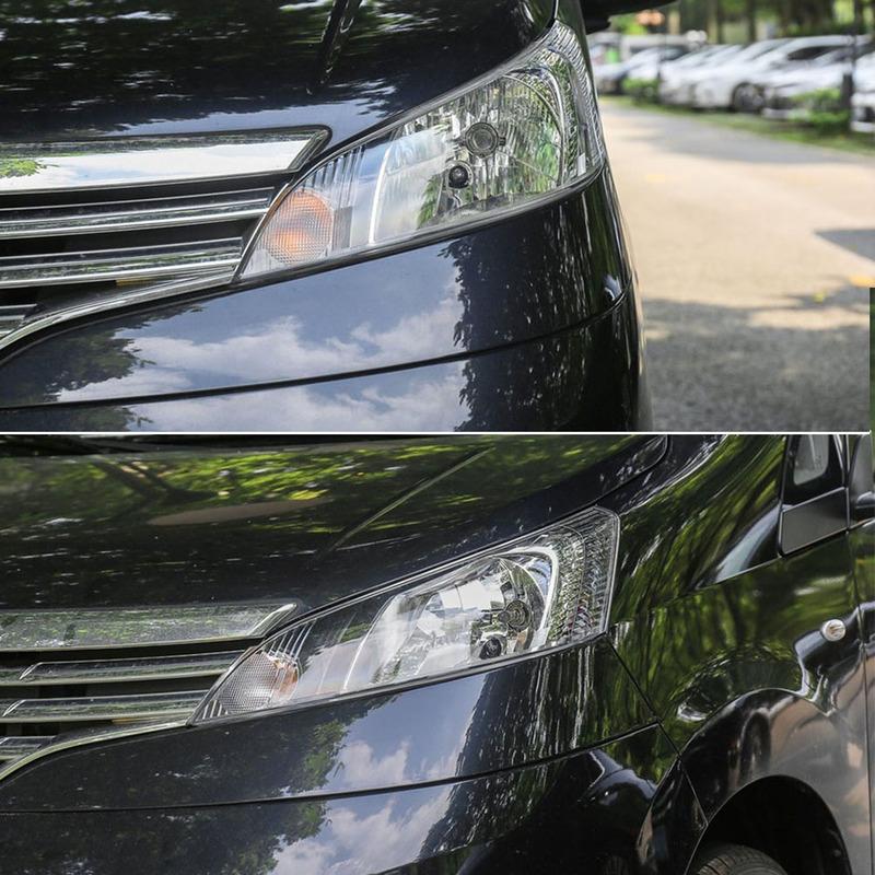 2Pcs Car Front Headlight Lens Cover Headlight Lamp Shell for Nissan NV200 2010-2018