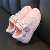 Kinderschuhe Kinderschuhe Kinderschuhe Frühjahr 2025 Neue Kinder-Sneaker Schuhe Obermaterial Leder Mädchenschuhe Kinder Kleine weiße Schuhe Board-Schuhe