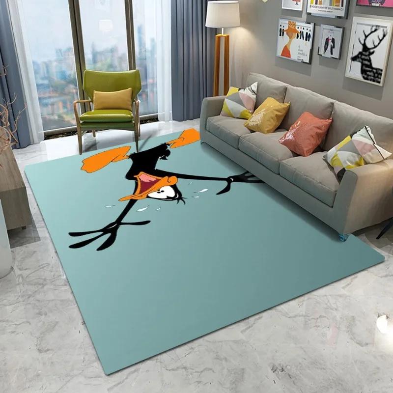  Disney Mickey Mouse and Donald Duck Cartoon Rug Carpets Decor Living Room Children's Bedroom Sofa Bathroom Kids Floor Mat
