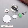 No-Drill Magnetic Door Stopper: Windproof Floor Mount Silicone Anti-Collision Buffer for Glass & Bedroom Doors