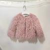 Girls Fur Coat Autumn Winter Coats Thick Velvet Children Children Warm
