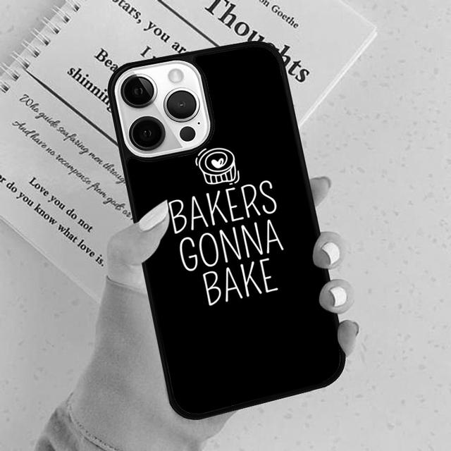 Bakers Gonna Bake phone Case Cover For iPhone 17 Air 16 15 14 Plus apple 16 11 12 13 Pro Max coque
