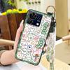 Cute Lanyard Phone Case For ZTE Blade V50 Vita Back Cover Durable Kickstand Fashion Design Waterproof Wristband Ring