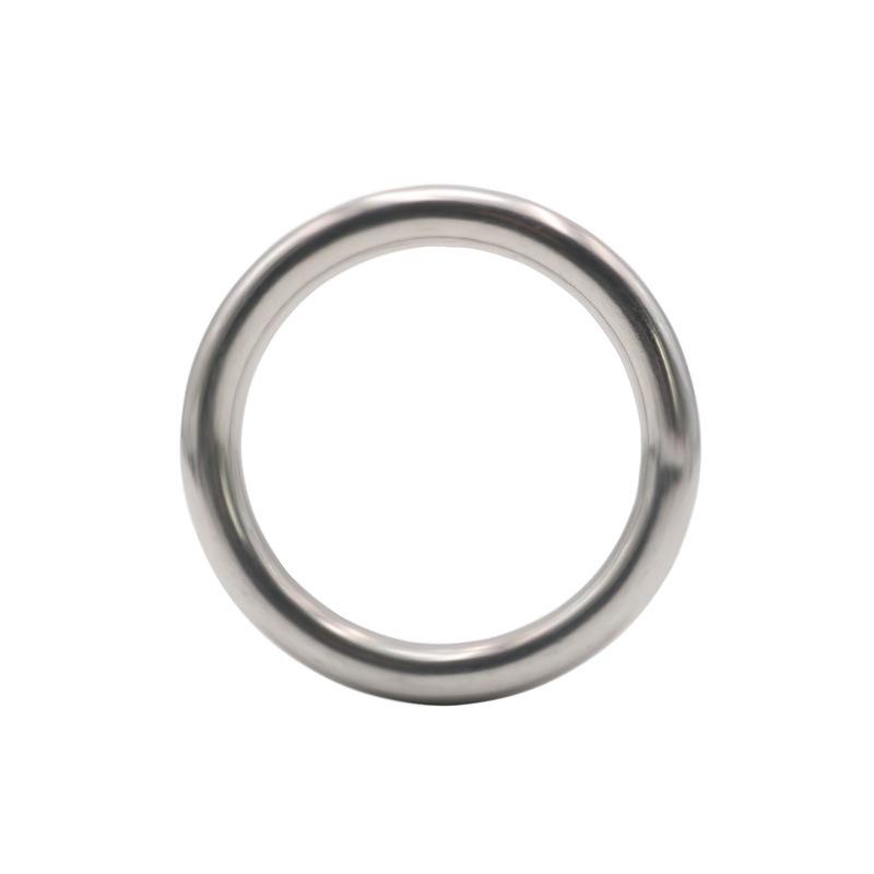 Stainless Steel Primary Color Metal Ring Penis Essence Fixing Sexy Couple Passion Sex Tool Love Aid Adult Toy 8M Thick Type