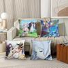 A-Adventure cartoon F-Frieren  Pillow Case Office Cushions Suitable For Sofa Car Bedroom Decorative Cushion Cover