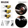 Industrial Wireless Hot Air Gun with Large Lithium Battery for Heat Shrink Film and Plastic Welding