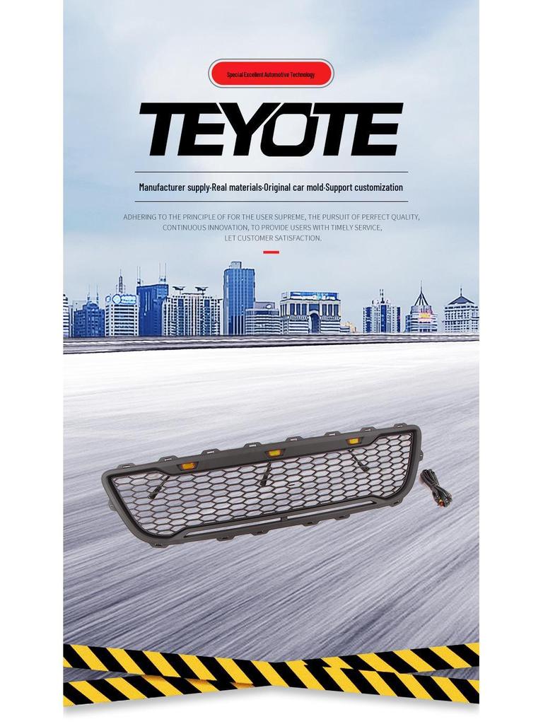 Ford F150 Grille, Modified Bumper (1999-2003), for Export