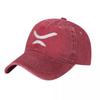 Logo von XRP Krypto-Token Baseballkappe Herrenhut Sportkappe Einzigartige Hüte Anglerhüte Mann Damen Strandmode Herren