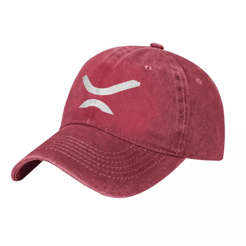 Logo von XRP Krypto-Token Baseballkappe Herrenhut Sportkappe Einzigartige Hüte Anglerhüte Mann Damen Strandmode Herren