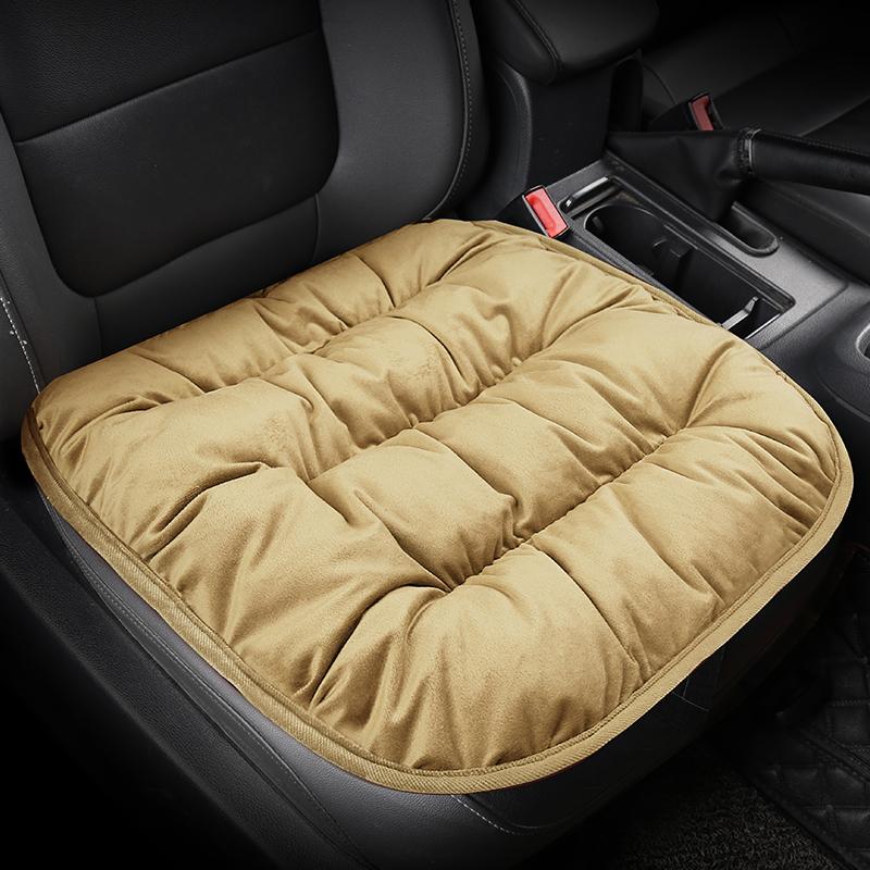 Car Seat Cushion Seat Cover General Front Rear Full Set Down Feather Breathable Protector Mat Pad Auto Accessories for Most Cars