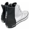 Converse Chuck Taylor All Star Hi Round Toe Lace-Up High Top Espadrilles Unisex Black & White