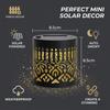 1/2/4PCS Solar-Powered peony Lantern Light Wall Lamp Outdoor Garden Patio Walkway Decorations Lighting for Garden Decor