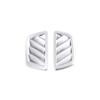 For Range Rover Evoque - Matte Silver Console L&R Air Outlet Vent Trim