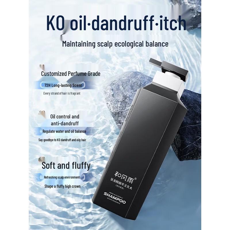 

Hefengyu Amino Acid Silicone-Free Men s Shampoo