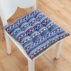 1PC Seat Padded Outdoor Sofa Cushions Indoor Pillow Square Linen With Anti-skid Strap Chair Cushion Printed