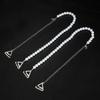 Removable Underwear Shoulder Strap Sexy Off-the-shoulder Bra Shoulder Belts Pearl Bra Straps  Tops