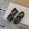 Girls', Princess Shoes, Soft Soled, Leather Shoes, Single Shoes, Black, Performance Shoes