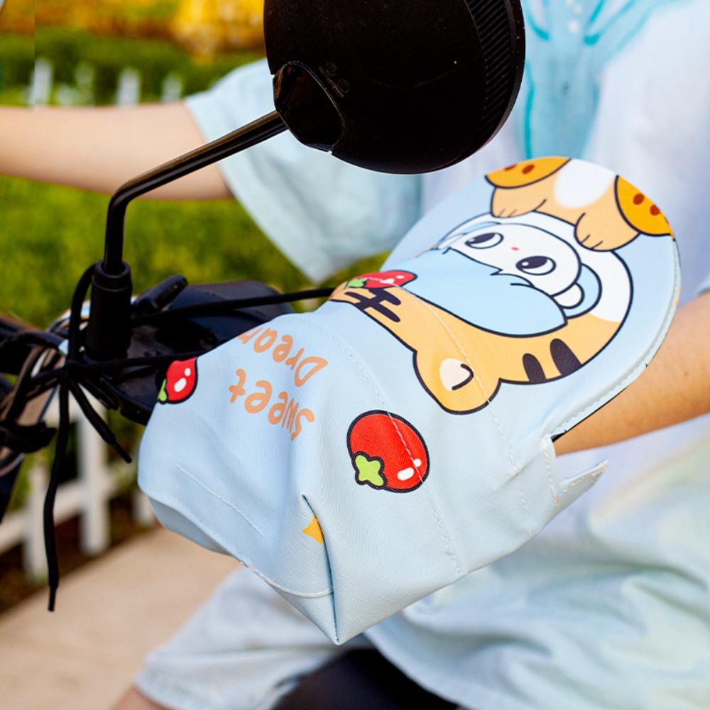 Sunshade Electric Vehicle Sunscreen Gloves Breathable Scooters Hand Guards  Summer