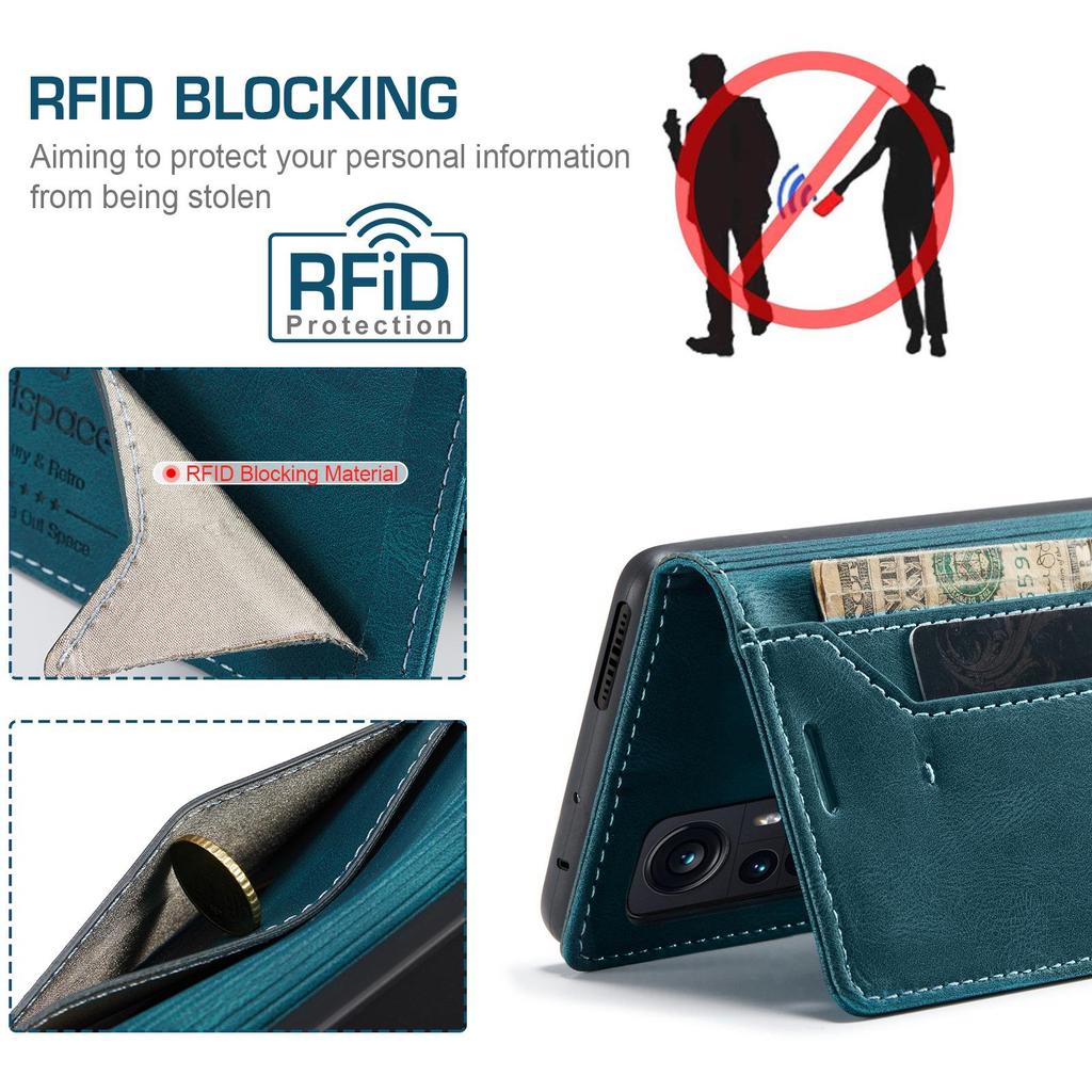 Leather Flip Case for Xiaomi 13 Pro/Redmi Note 12 Pro/Note 11 - Card Holder
