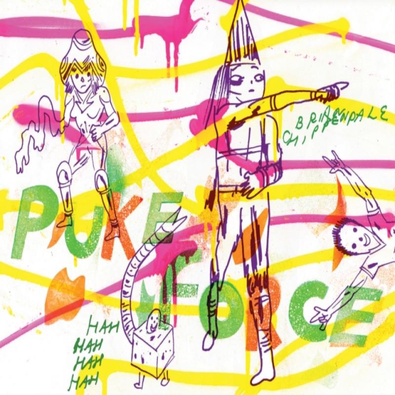 Puke Force by Brian Chippendale Hardback Book 9781770462199