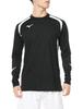 Volleyball Game Shirt, Long Sleeve, Moisture-Wicking, Quick-Drying, Junior Available, V2MA2123, Unisex, Black/White, Size M
