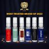NEXT Care Luxury Perfume Atomizer Trail Combo Set for Men and Women - 6x10 Ml
