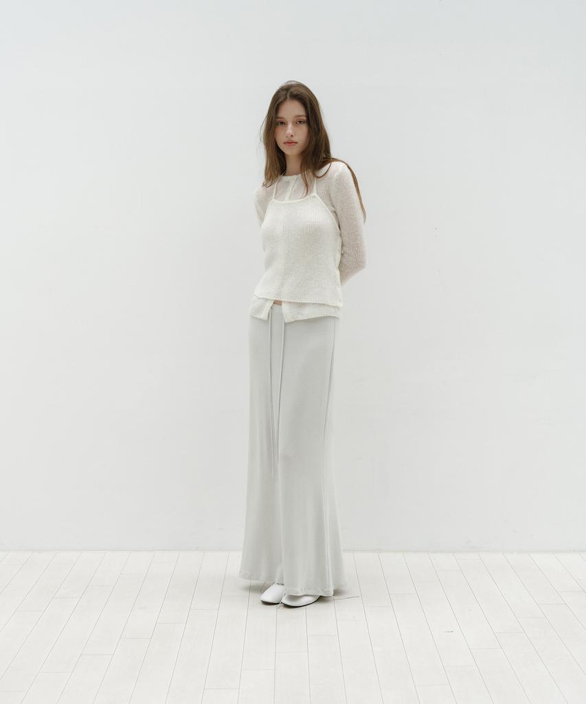 Loutaideu Alpaca Halter Knit [Ivory]