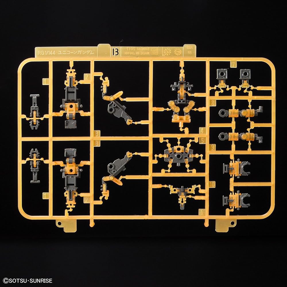 Bandai Spirits RG Mobile Suit Gundam Unicorn Banshee Norn 1/144 Scale Color-Coded Plastic Model Kit