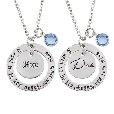 mum and dad necklace