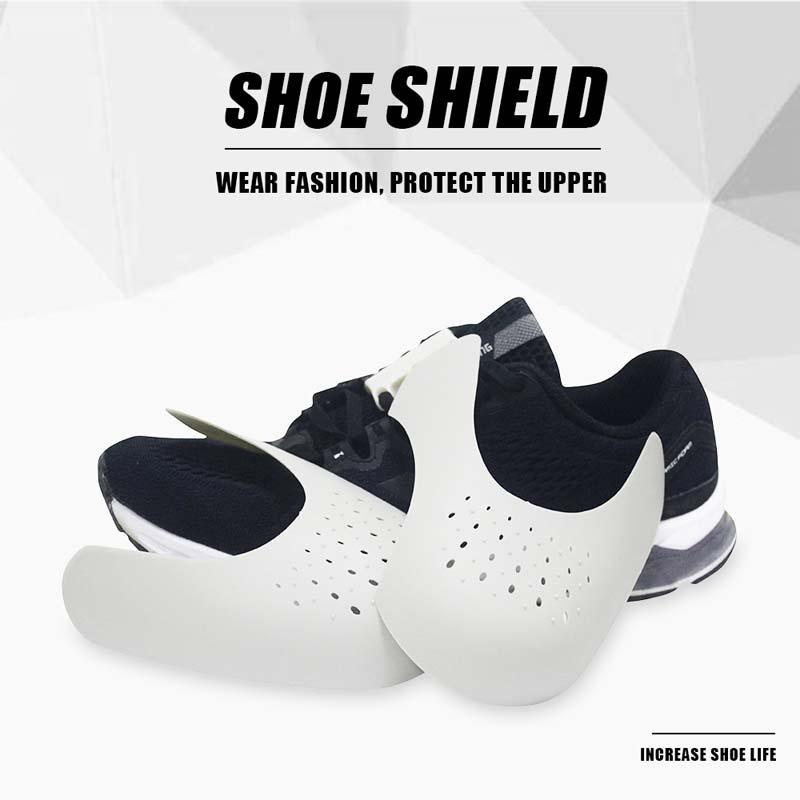 Universal Sneaker Shoe Shields Anti Wrinkle Toe Box Protector  Crease Guards for Sports Basketball Shoes One Pair