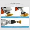2 Inch Angle Grinder Flat Grinding Head For Stone Marble Quartz Stone Ceramic Tile Trimming Joints Polishing, Sanding Pads
