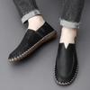 Fashion Outdoor Casual Sneakers Lightweight Breathable Mens Loafers Slip-on New Men Driving Shoes 2024 Spring Summer Men's Walking Shoes
